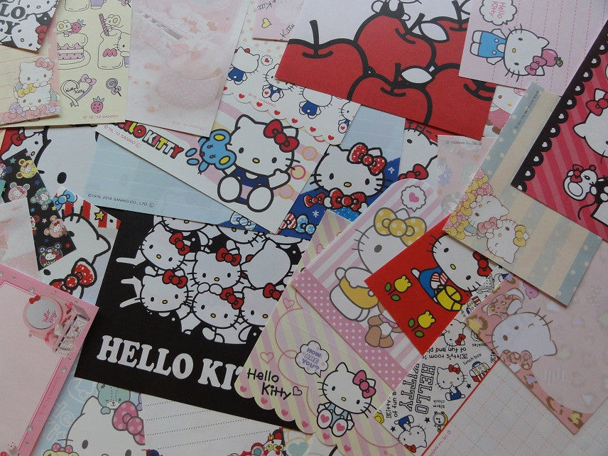 Hello Kitty Paper Memo Note Set