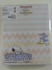 Cute Kawaii Peanuts Snoopy World Famous Letter Set Pack - Stationery Writing Paper Penpal