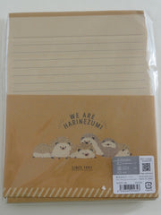 Cute Kawaii Mind Wave Hedgehog Letter Set Pack - B - Stationery Writing Paper Envelope Pen Pal