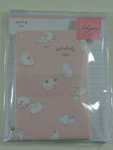 Cute Kawaii Kamio Cats Letter Set Pack - Stationery Writing Paper Penpal