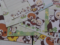 San-X Rilakkuma Bear Panda Memo Note Paper Set