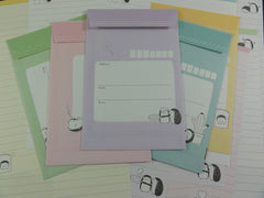 Cute Kawaii Crux Hedgehog One More Time Letter Sets - Stationery Writing Paper Envelope Penpal