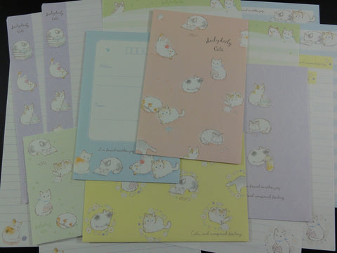 Cute Kawaii Kamio Cats Letter Sets - Stationery Writing Paper Envelope Penpal