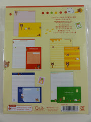 Cute Kawaii Q-Lia Bear Letter Set Pack - Stationery Writing Paper Penpal
