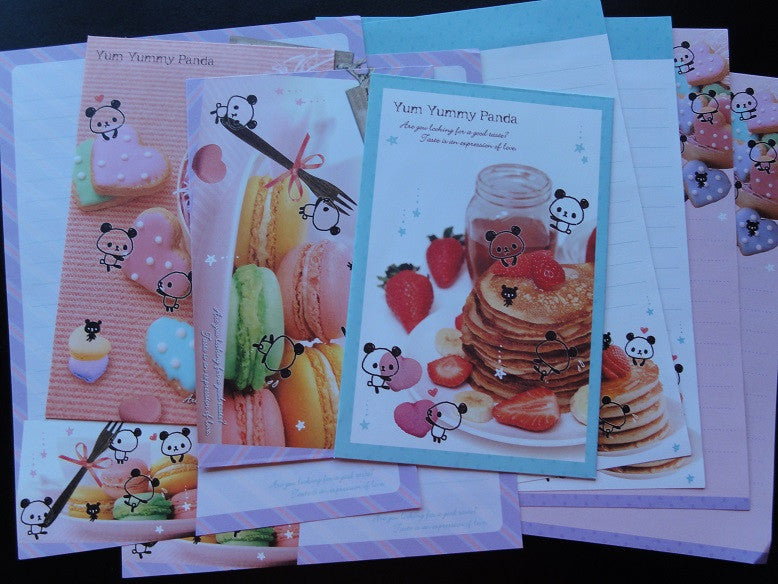 z Q-Lia Yum Yum Panda Letter Sets