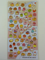 Cute Kawaii Mind Wave Sweet Fruit Cakes Sticker Sheet - for Journal Planner Craft