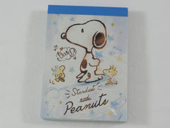 Cute Kawaii Snoopy Stardust Love It Mini Notepad / Memo Pad - Stationery Design Writing Collection