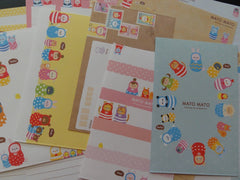 z Kamio Mato Mato Animal Dressing Up Letter Sets