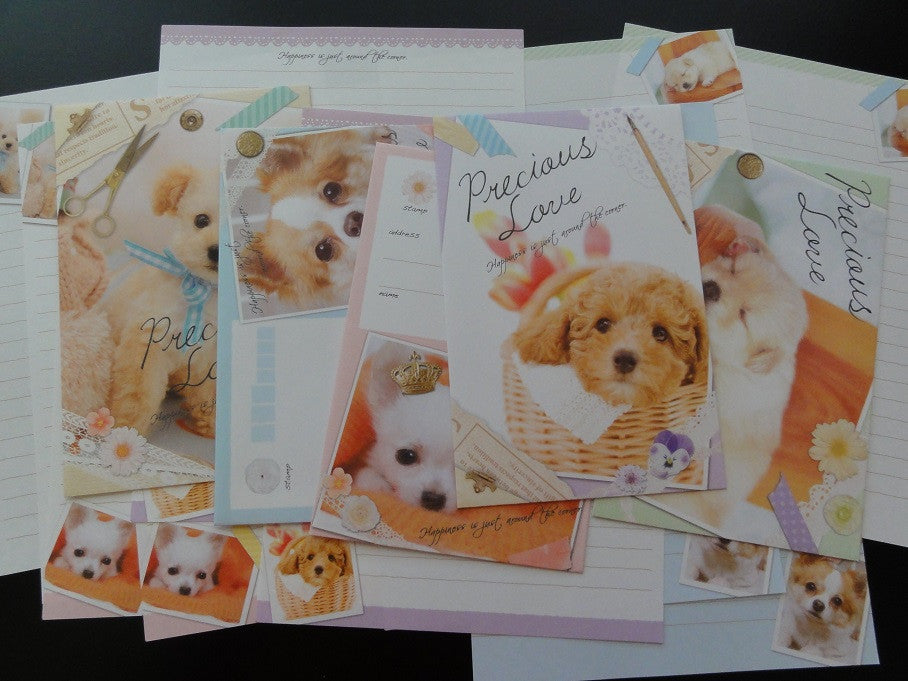 z Crux Precious Love Puppies Dog Letter Sets