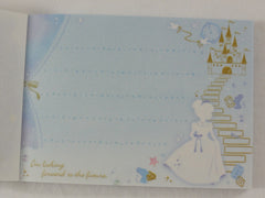 Cute Kawaii Q-Lia Fairy Tale Princess Cinderella Starry Magical Night Mini Notepad / Memo Pad - Stationery Designer Writing Paper