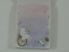 Cute Kawaii Q-Lia Fairy Tale Princess Alice Milky Tea Party Mini Notepad / Memo Pad - Stationery Designer Writing Paper