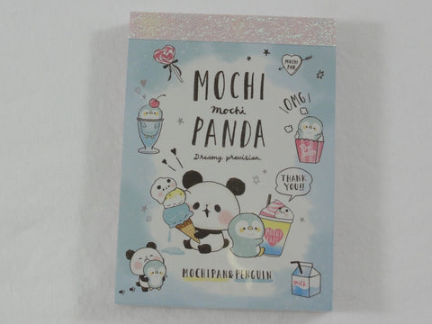 Kawaii Cute Kamio Mochi Panda Mini Notepad / Memo Pad - I - Stationery Designer Writing Paper Collection