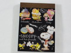 Cute Kawaii Snoopy Pastry Chef Mini Notepad / Memo Pad - Stationery Designer Writing Paper Collection