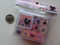 z San-X Kutusita Nyanko Stamp Set