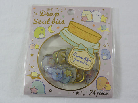Cute Kawaii San-X Sumikko Gurashi Drop Seal Bits Style Flake Stickers Sack - B - for Journal Planner Agenda Craft Scrapbooking Collectible