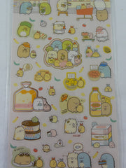 Cute Kawaii San-X Sumikko Gurashi Grocery Market Shopping Sticker Sheet 2018 - for Planner Journal Scrapbook Craft