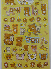 Cute Kawaii San-X Rilakkuma Classics Sticker Sheet - B - for Journal Planner Craft