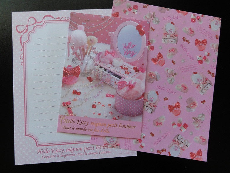 Sanrio Hello Kitty mignon petit bonheur Letter Set - B
