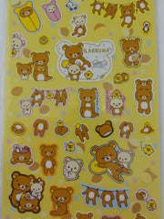 Cute Kawaii San-X Rilakkuma Classics Sticker Sheet - B - for Journal Planner Craft