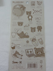 Cute Kawaii San-X Rilakkuma Classics Sticker Sheet - B - for Journal Planner Craft