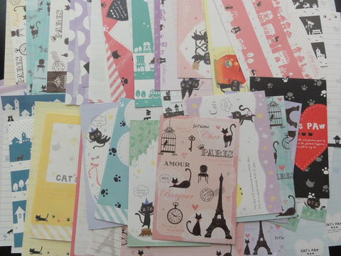 z Cat / Kitten / Kitty Letter Paper + Envelope Theme Set