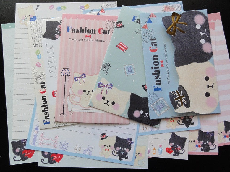 z Crux Fashion Cat Letter Sets