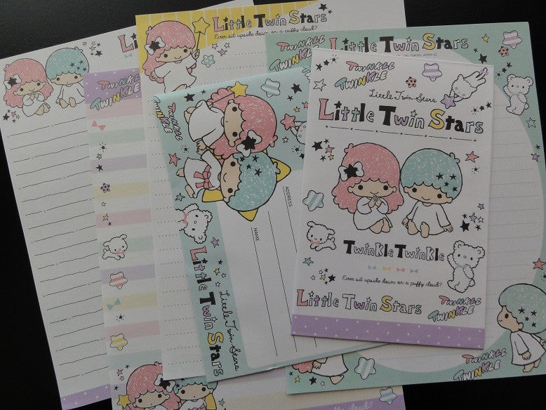 Sanrio Little Twin Stars Twinkle Letter Sets