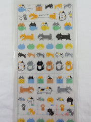 Cute Kawaii Mind Wave Kat Cats Sticker Sheet - for Journal Planner Craft