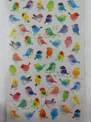Cute Kawaii Mind Wave Bird Birds Sticker Sheet - for Journal Planner Craft