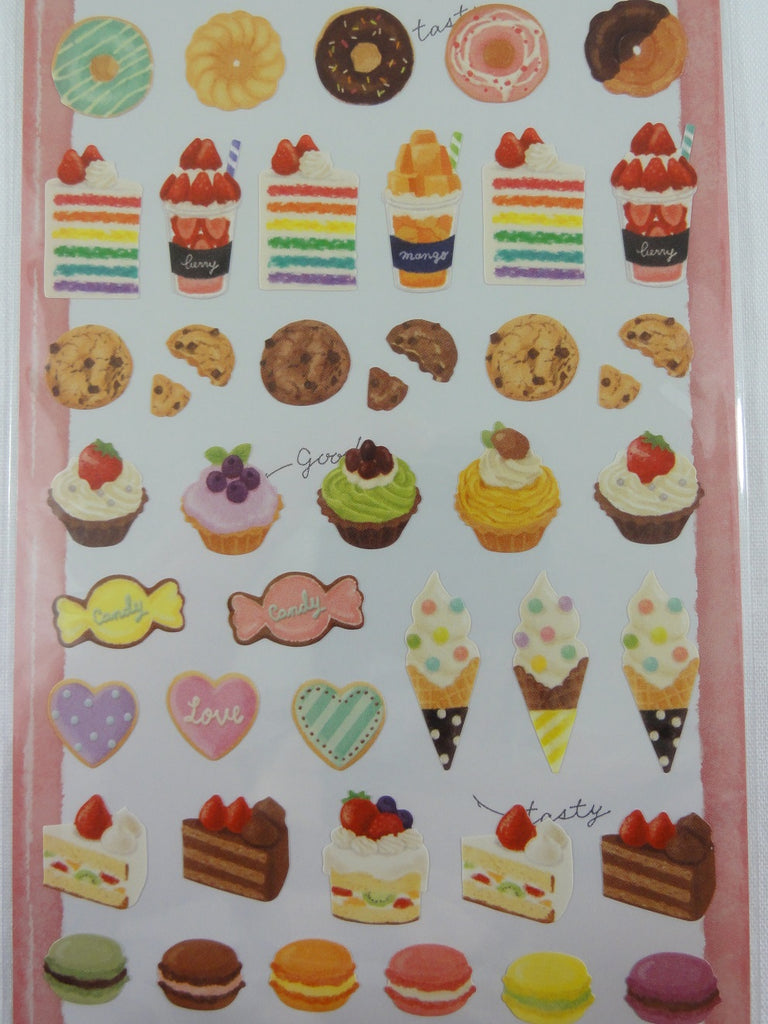 Cute Kawaii Mindwave Foodies Sticker Sheet - E - Cupcakes Pancakes Fru – Alwayz  Kawaii