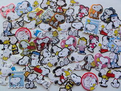 Peanuts Snoopy Flake Sack Stickers - 60 pcs - A