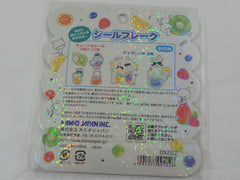 Cute Kawaii Kamio Little Fruit Drink Juice Stand Sticker Flakes Sack - for Journal Planner Craft Scrapbook Agenda