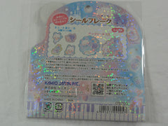 Cute Kawaii Kamio Sweet Fairy Tale Musical Cat Sticker Flakes Sack - for Journal Planner Craft Scrapbook Agenda