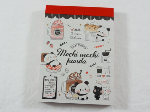 Cute Kawaii Kamio Mochi Panda Mini Notepad / Memo Pad - K - Stationery Designer Writing Paper Collection