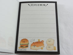 Cute Kawaii Kamio Bread Yeastken Bakery Cafe Mini Notepad / Memo Pad - E - Stationery Designer Writing Paper Collection