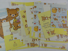 San-X Rilakkuma Letter Paper + Envelope Theme Set - 2018 Stationery Writing