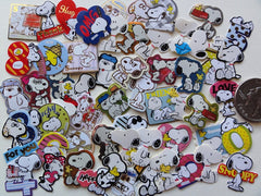 Peanuts Snoopy Flake Sack Stickers - 60 pcs - B