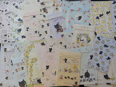 San-X Kutusita Nyanko Cat Letter Paper + Envelope Theme Set - B
