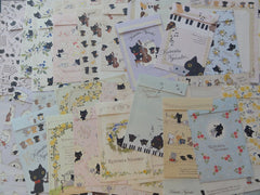 San-X Kutusita Nyanko Cat Letter Paper + Envelope Theme Set - B