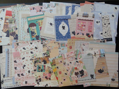 San-X Kutusita Nyanko Cat Letter Paper + Envelope Theme Set - C