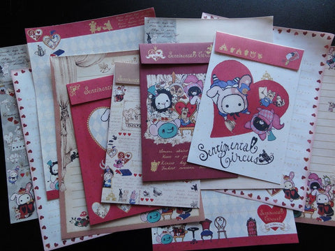 Cute Kawaii San-X Sentimental Circus Alice Letter Sets
