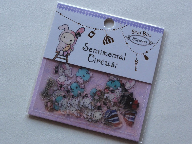 San-X Sentimental Circus Seal / Sticker Bits Sack