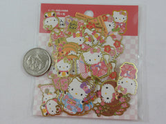 Cute Kawaii Sanrio Hello Kitty Washi Flake Stickers Sack 2018 - for Journal Planner Organizer Scrapbook Craft Collectible