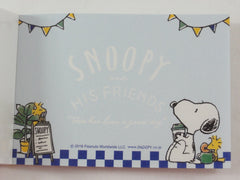 Cute Kawaii Snoopy Food Truck Reading Mini Notepad / Memo Pad - Stationery Design Writing Collection