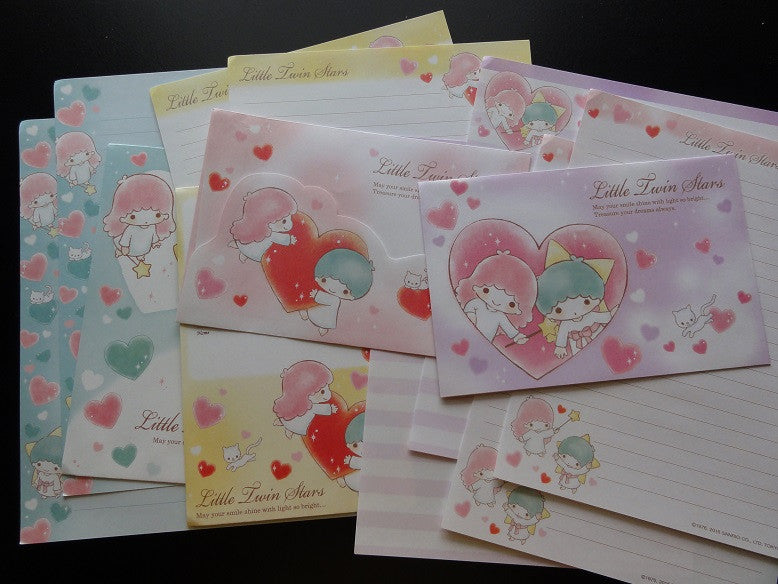 Sanrio Little Twin Stars Hearts Letter Sets