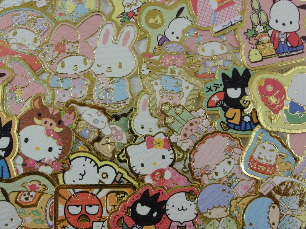 Notebook Sanrio Personagens Hello Kitty Keroppi Melody Badtz Pochacco
