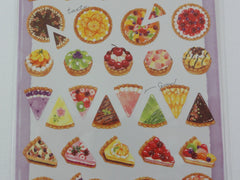 Cute Kawaii Mindwave Foodies Sticker Sheet - H - Fruit Pie - for Journal Planner Craft