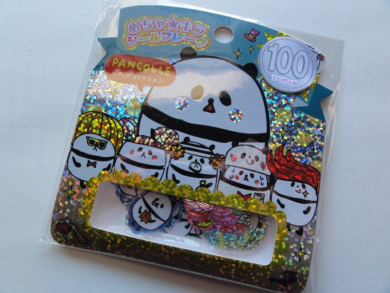 Cute Kawaii Kamio Pancolle Panda Stickers Sack