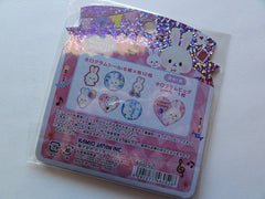 Cute Kawaii Kamio White Mimi Rabbit Stickers Sack - Collectible