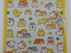 Cute Kawaii Mind Wave Hamster Pet Clover Sticker Sheet - for Journal Planner Craft